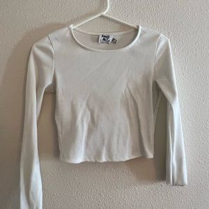 Princess Polly white long sleeve top